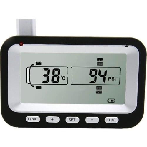 Tire Pressure Monitoring System - 6 Anti-Theft Sensors, incl. 2-Year Warranty IOS&Android
