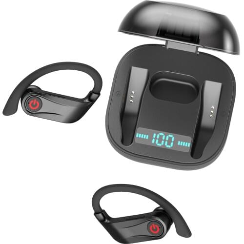 Sport Bluetooth 5.0 Earphone Wireless Stereo Earphone With Mic Big Power Bass Headset TWS Handsfree Earbuds Sport Headphone