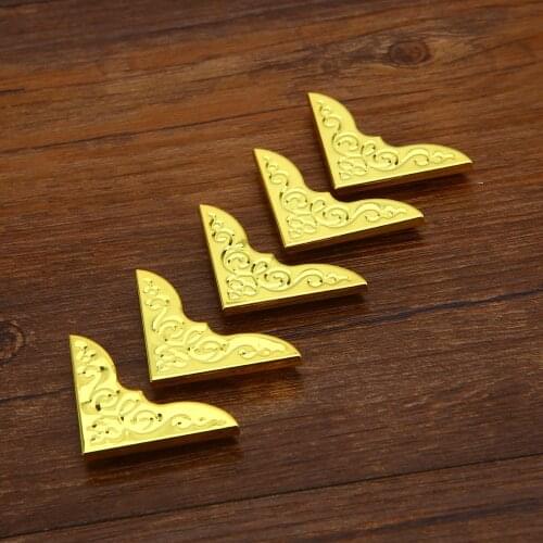 Notebook Bag Corner Corner Anti-collision Corner Corner Book Corner Retro Pattern Binders Office Supplies