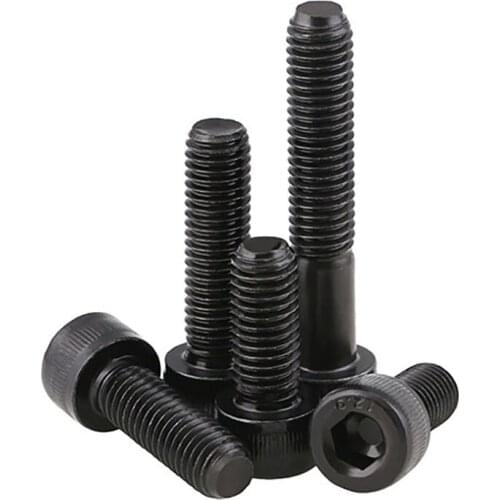 Socket Cap Screws Grade 12.9 Allen Bolts Hex Drive Screw High Tensile Black M3