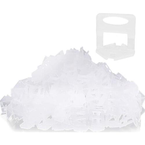 Tile Leveling System Clips 2Mm -400 Pcs DIY Tiles Leveler Spacers For Professional Ceramic Tile And Stone Installation