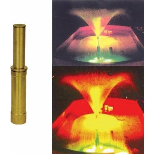 1" 1.5" 2" Double Layer Trumpet Type Brass Fountain Nozzles Pool Pond Spray Head
