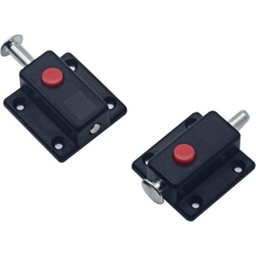 10pcs/lot Home Hardware Automatic Furniture Bolt Door Window Cabinet Box Latch Drawer Cupboard Spring Lock