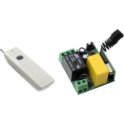 220V AC RF Wireless Remote Control Switch System Receiver & Transmitter for Light Lamp LED Water Pump Electrical Machine ON OFF