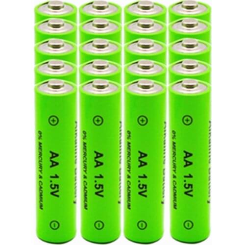 Latest Upgrade 1.5V AA Rechargeable Battery 3800mAh 1.5V New Alkaline Rechargeable Batery for Led Light Toy Mp3 Free Shipping