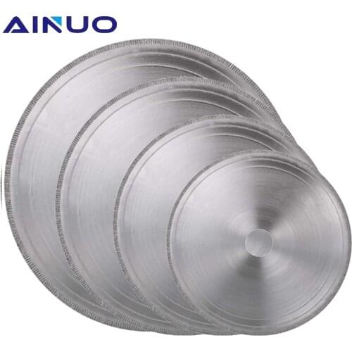 110mm-200mm Diamond Cutting Disc Super Thin Saw Blade Wheel Jewelry Gem Circle Cutter for Power Tool