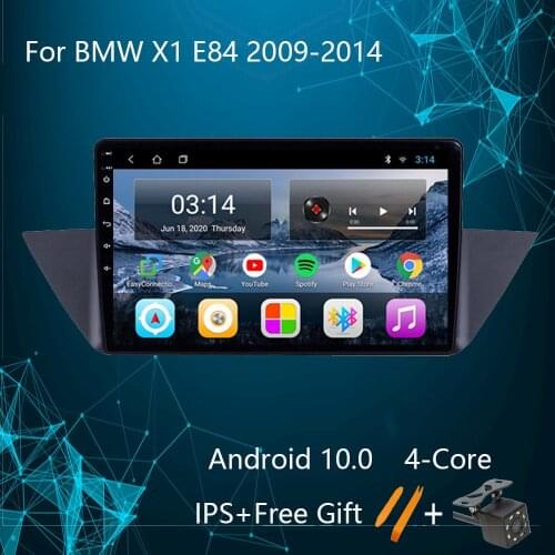 For BMW X1 E84 2009-2014 Car Radio Multimedia Video Player Navigation GPS 2Din DVD Android 10.0 2GB+32GB 4-Core Rear View Camera