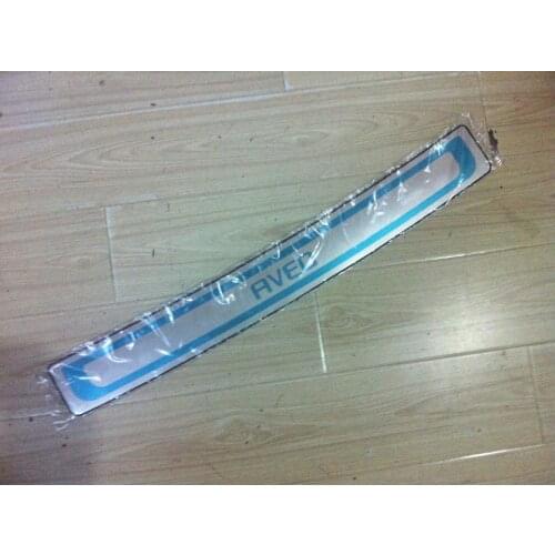 For Chevrolet Malibu Cruze Aveo Trax Rear Bumper Protector Sill Trunk Rear guard Tread Plate Trim Accessories