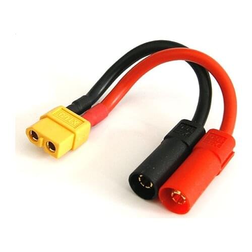 XT150 Male to XT60 Female Conversion Cable for Battery Charger for RC Model Airplane Multicopter