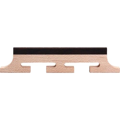 Hot Maple Rose Wood Guitar Bridge For Banjo 5 String 3 Footed 5/8"