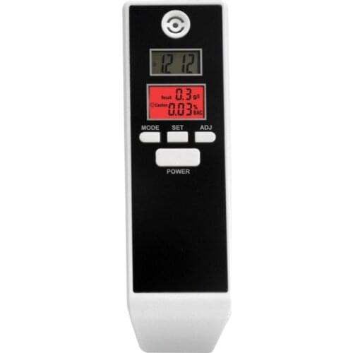 PFT-661S Digital Breath Alcohol Tester with Backlight Breathalyzer Driving Essentials