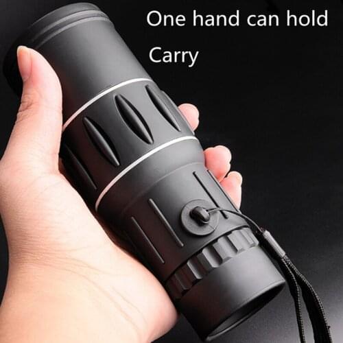 Portable Telescope 16X52 Military HD Professional Monocular Zoom Binoculars Hunting Optic Scope Big Vision Telescopio