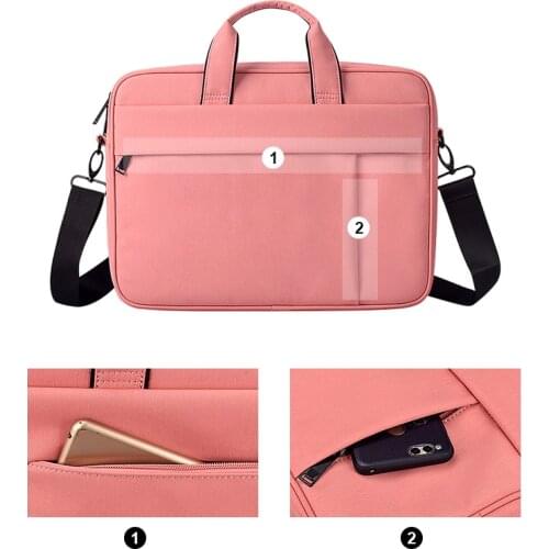 Laptop Sleeve Bag Shoulder Bag Notebook Carrying Case with Handle for 13" 14" 15.6" Inch Laptop Shockproof Computer Notebook Bag