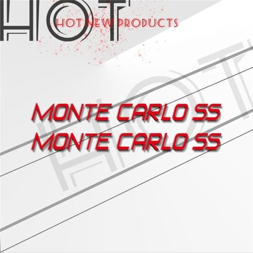 Motorcycle Reflective Stickers Body Helmet Fuel Tank Waterproof Sign Decal for Chevrolet monte carlo ss MONTE CARLO SS