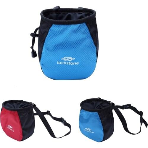 Waterproof Anti-Slip Chalk Bag Outdoor Mountaineering Rock Climbing Magnesia Bag For Rock Climbing Chalk Storage Bag