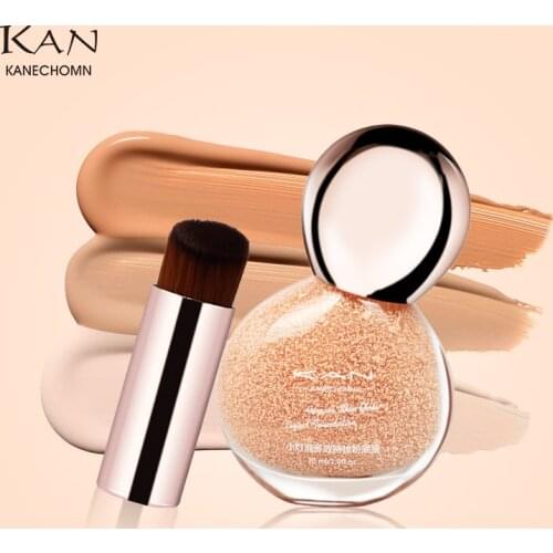 35ML Bubble Foundation Liquid Jelly Amino Acid Burst Water Essence Nourishing Water Nourishing Nude Makeup Concealer foundation