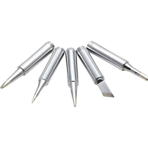5 pcs soldering iron tip soldering station tool 900m-t-i high-quality environmentally friendly lead-free soldering iron tip
