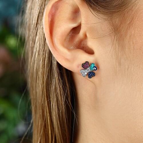 Серьги-гвоздики Azuris China At AliExpress