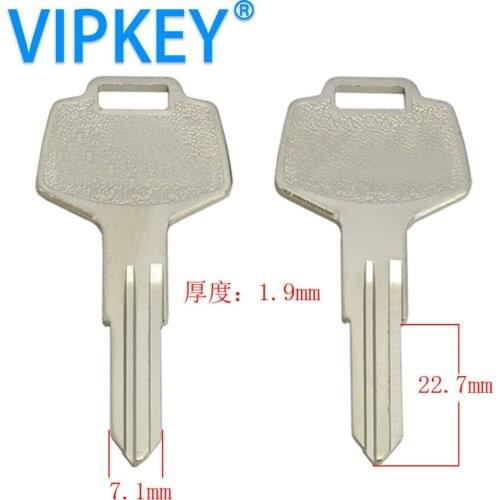 C180 left groove car blank key for NISSAN car keys