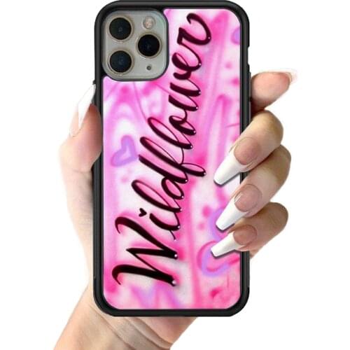 Wildflower Phone Case for iPhone 12 mini 11 pro XS Max X XR 6 7 8 plus SE20 High quality TPU silicon and Hard plastic cover