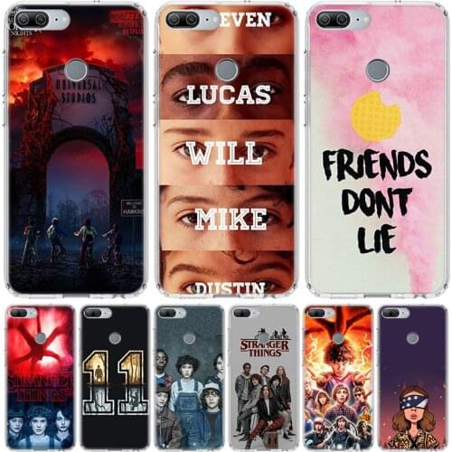 Stranger Things Poster 3 Phone Case for Huawei Honor 10 9 Lite Y9 Y5 Y6 Y7 2019 8X 8A 8S 7A 7X 10i 20i Pro V30 Art Coque Capa