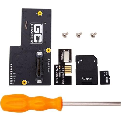 For GC Loader Lite SD2SP2 Adapter TF Card Reader For NGC For Gamecube Drive Micro-SD