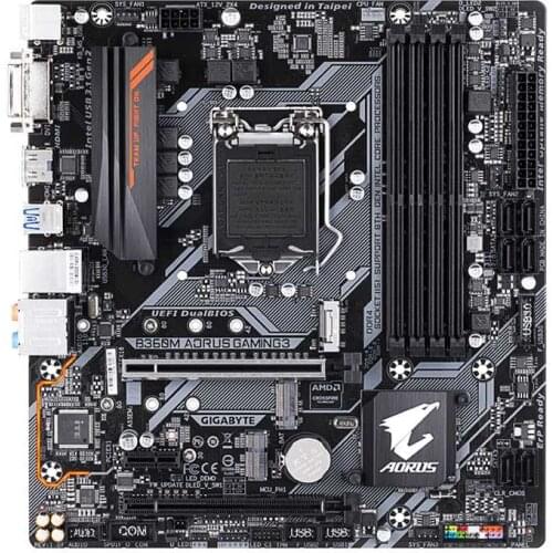 For Gigabyte GA-B360M AORUS GAMING 3 Used original B360 Motherboard B360M AORUS GAMING 3 Socket LGA1151 DDR4 USB3.0 SATA3