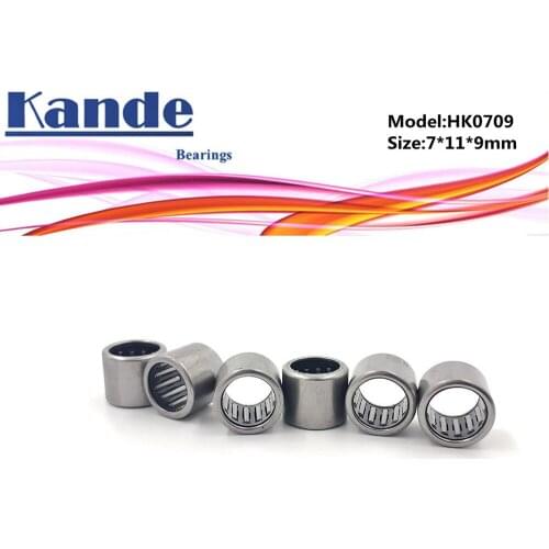 HK0709 HK071109 Needle Bearings Drawn Cup Needle Roller Bearing 7X11X9mm 071109