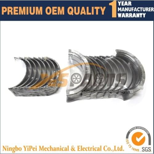 For Mitsubishi K3B Crankshaft Main Bearing Conrod Bearing set Iseki TX1510 TX1510F TU1500F TX2160 TX2160F Tractor