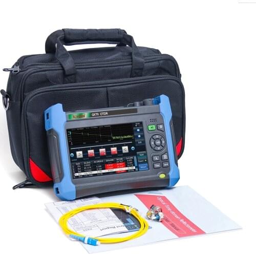 KomShine QX70 SM OTDR QX70-S 1310/1550nm 32/30dB (Dead Event Zone: 0.5m) with OPM, OPS(1310/1550/1625nm), 10mw VFL Function