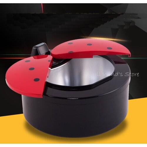 Creative smart sensor desktop mini small trash can Desktop fashion cute office Storage Box