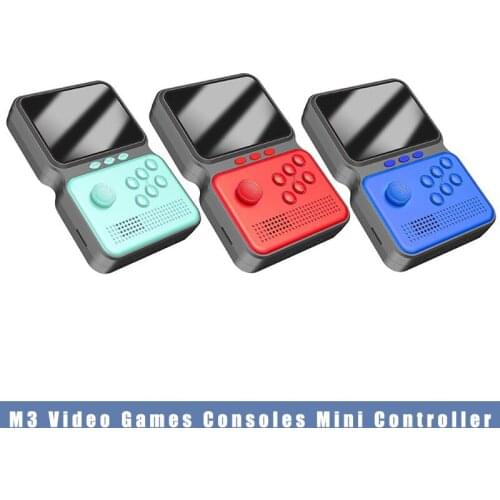 M3 Video Games Consoles Retro Classic 900 In 1 Mini Controller Handheld Gaming Players Console Rechargable Game Machine Kid Gift