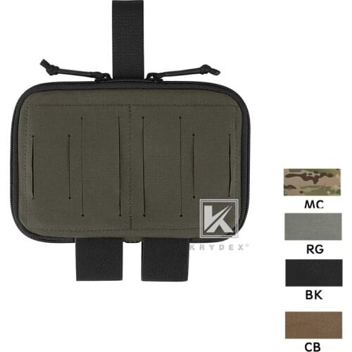 KRYDEX MED1 Medical Pouch TRA Style Tactical IFAK Tourniquet Holder MOLLE Belt Blow Out Storage Bag EMT Trauma Kit Carrier