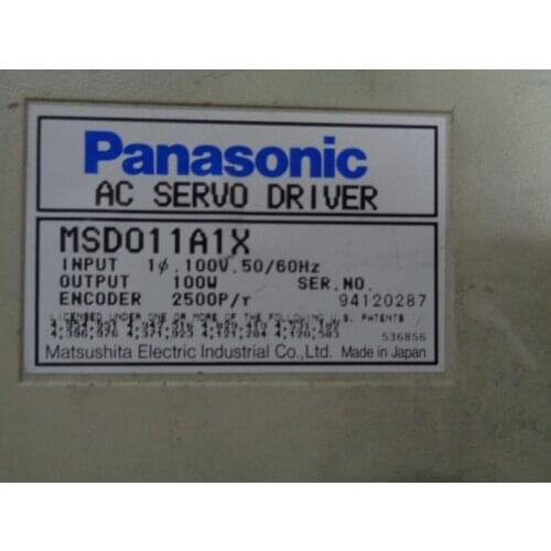 MSD011A1X 80% appearance new good working condiiton , 3 months warranty , in stock