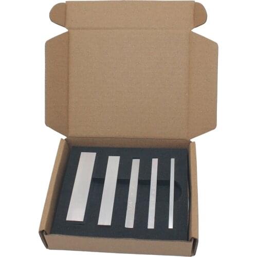 5Pcs Metal Height Gauges Set Metal Set Up Bar Gauge Blocks For Woodworkers Accessories With Engraved Size Marking Free Shipping