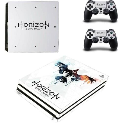 Horizon Zero Dawn PS4 Pro Stickers Play station 4 Skin Sticker Decal Cover For PlayStation 4 PS4 Pro Console & Controller Skins