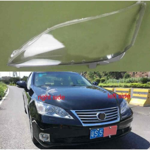 For Lexus ES240 ES350 2009 2010 2011 Headlight Cover Hood Cover Front Lamp Shade Headlamps Transparent Lampshade Headlight Shell