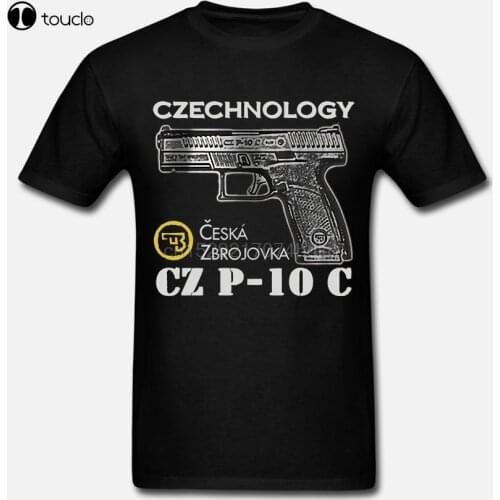 New Rare Cz Usa Czechnology Ceska Zbrojovka Shirt Cz P10C Usa Many Color T Shirt Tee Shirt