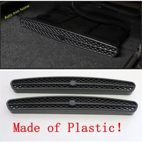 Lapetus Seat Below Air Conditioning AC Vent Duct Anti-blocking Cover Kit For Mercedes-Benz CLA X117 GLA 220 260 X156 2015 - 2019