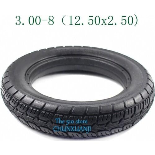 3.00-8 solid tire electric bicycle tire12.5X2.50 pneumatic tyre explosion-proof tire for electric vehicle scooter 12.5*2.50 tyre