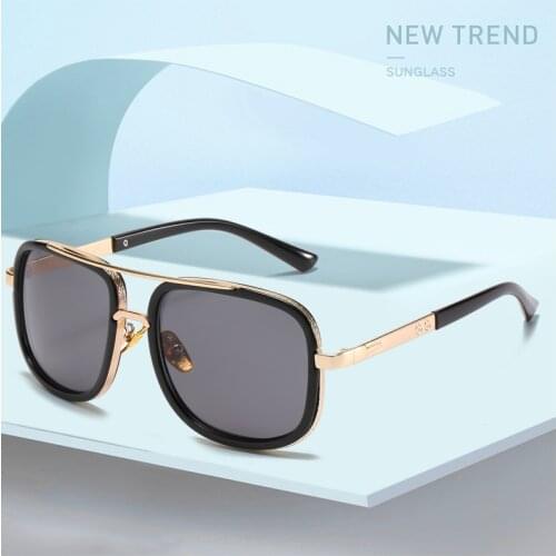 Shield square sunglasses Mens 2021 Luxury designer sun glasses female brand designe Gradient color eyeglasses oculos UV400