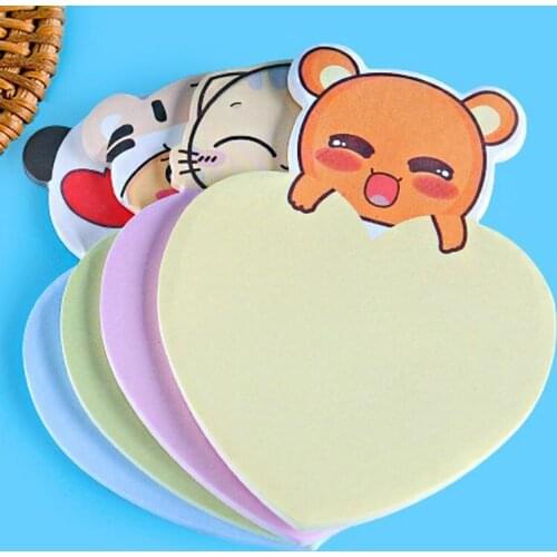 20 Pcs Stickers Cute Kawaii Animal Sticky Notes Post Notepad Filofax Memo Pads Office School Supply Classified Index Sticker