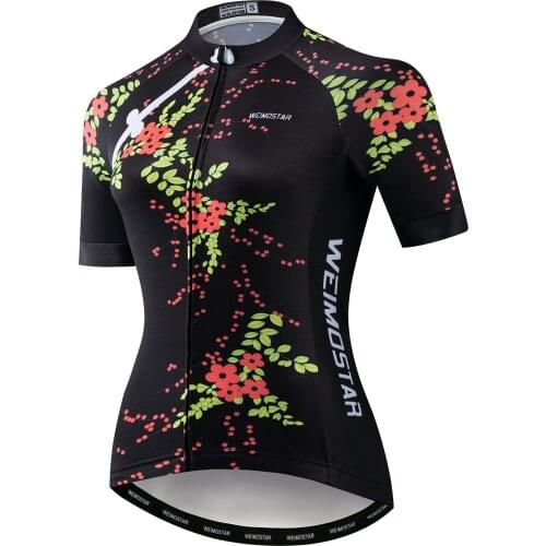 New Team Cycling Jersey Women Summer Short Sleeve MTB Bike Jersey Maillot Ciclismo Outdoor Racing Sport Bicycle Shirt