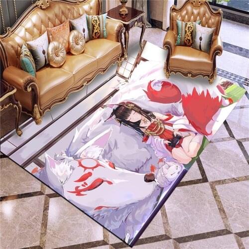 3D Print Japan Anime Carpet Home Cartoon Large Mats Azur Lane Area Rug For Living Room Play Crawl Floor Mat Outdoor Door Rug