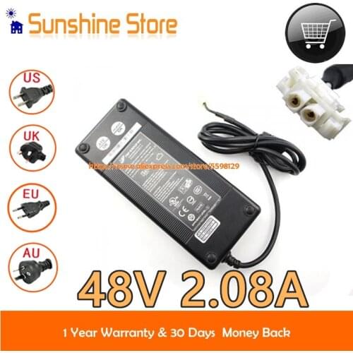 FSP HW-100-48AC14D 9NA1000600 AC Adapter For HUAWEI NE05E NE08E V300R003C10SPC500 48V 2.08A 100W Power Supply With Molex 2 Pin