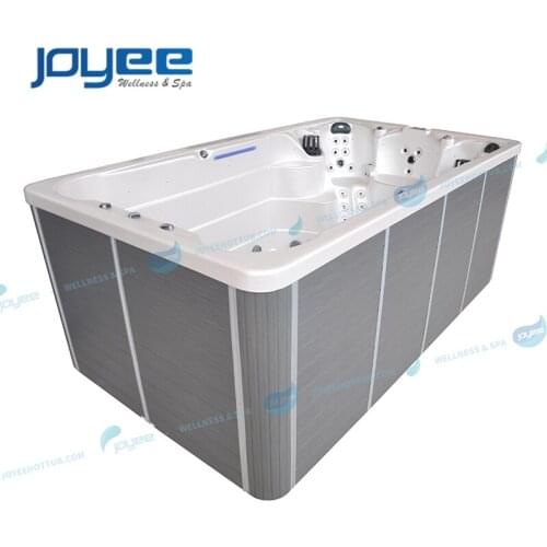 JOYEE 8 Person Extra Large Acrylic Balboa Control Whirlpool SPA Hot Tubs Outdoor Swimming Pool