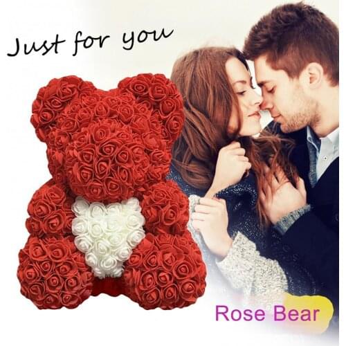 500Pcs 3.5cm Artificial Flower Foam Rose for DIY Doll Wreath Headdress Decor