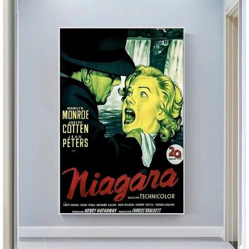 CP1038 Niagara (3) Classic Hot Movie Print Silk Fabric Poster Indoor Wall Art Decor Gift