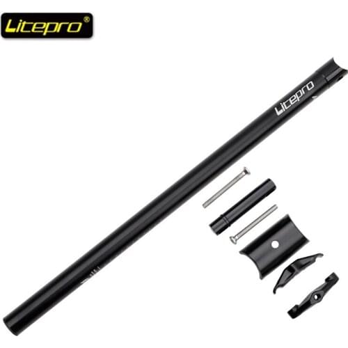 Litepro 31.8*580mm Aluminum alloy Bicycle Seat Post for Folding Bike Ultralight 397g