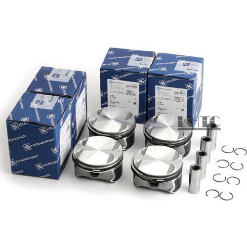 4x Pistons Rings Set KS Φ84mm For BMW E60 E87 E90 118i 120i 320i 520i X3 N46B20B 2.0L L4 Naturally aspirated